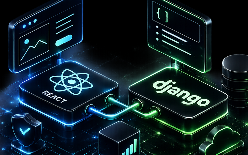 React + Django 16_9