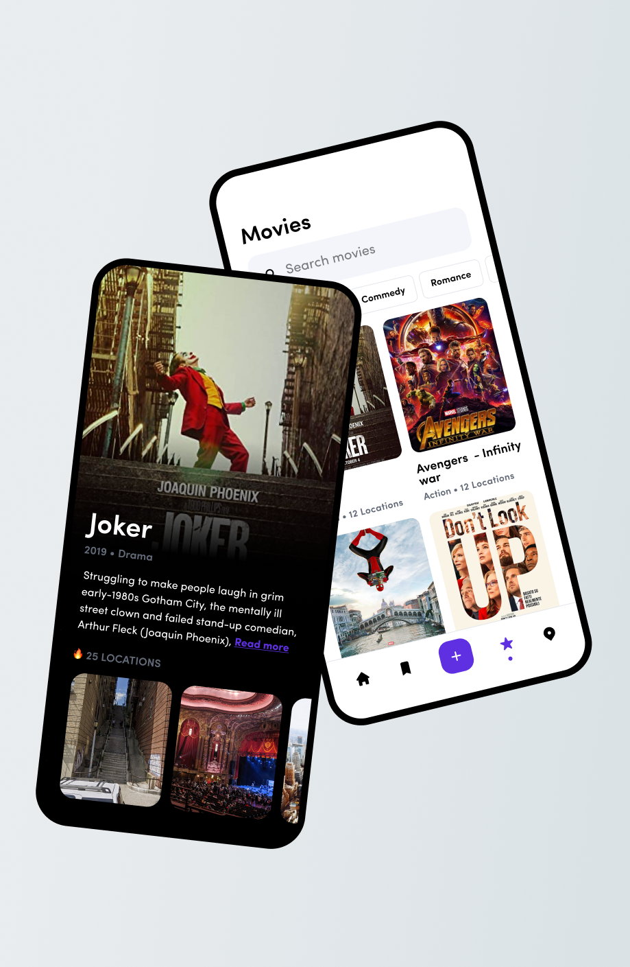 Prototipo UX/UI di app mobile per recensioni cinematografiche