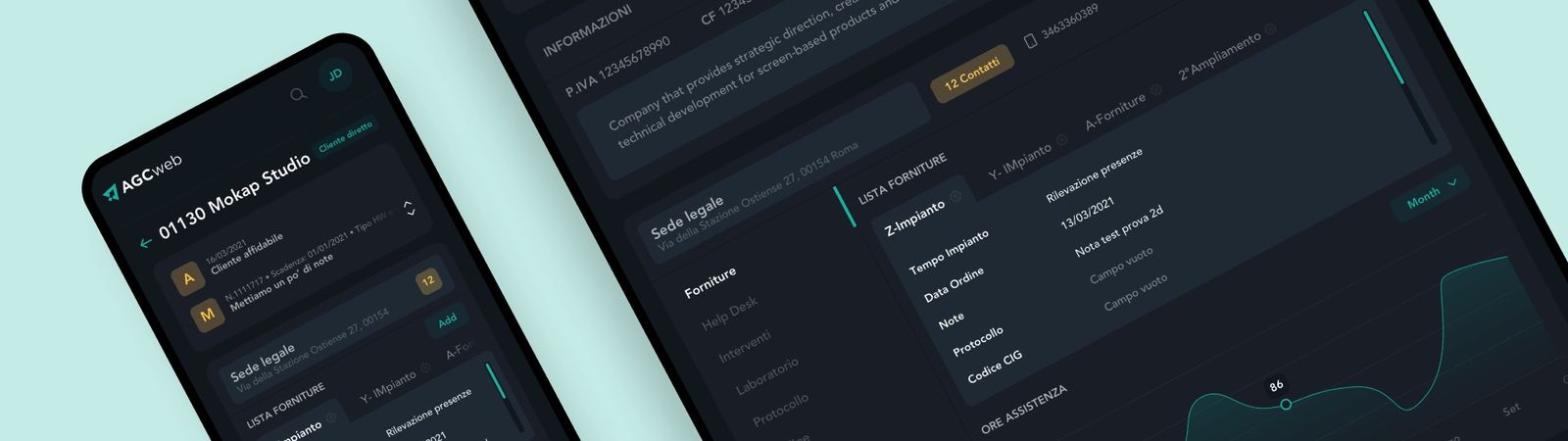 Progettazione e sviluppo software gestionali