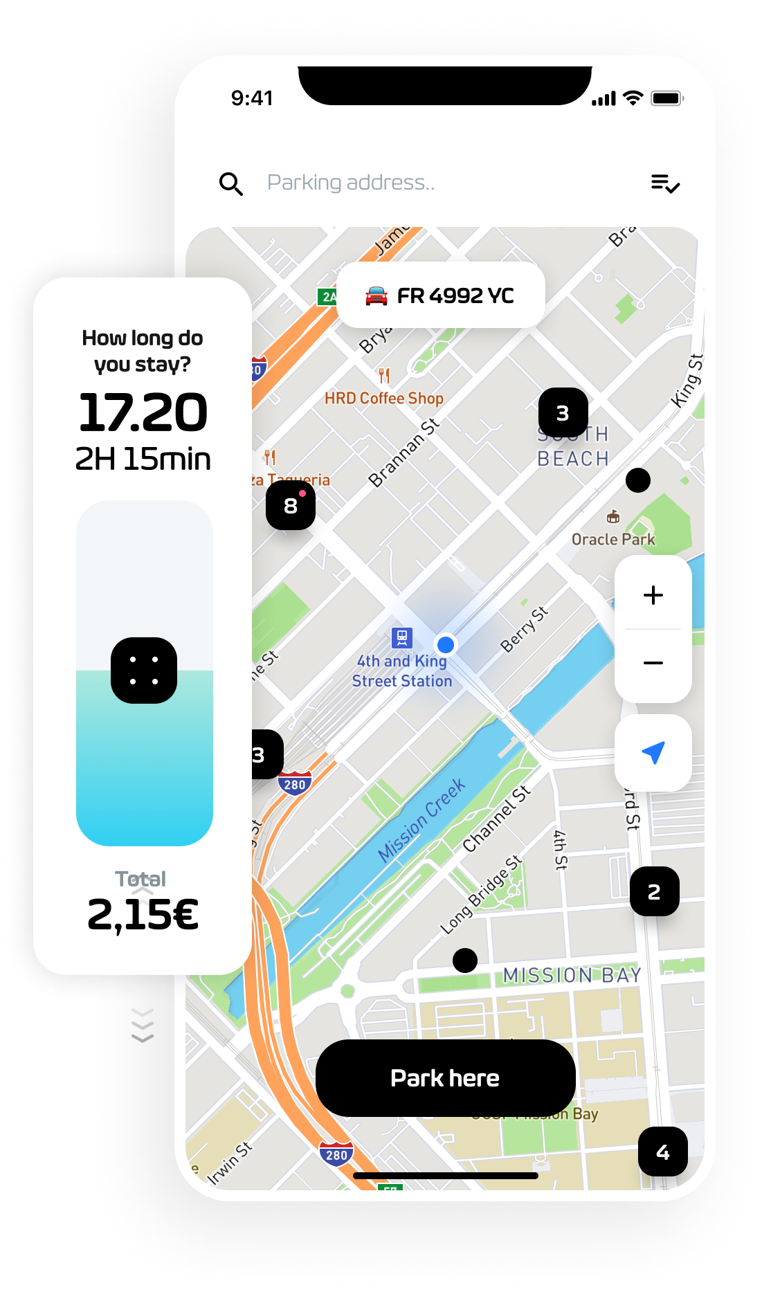 Prototipo di applicazione mobile per il parcheggio